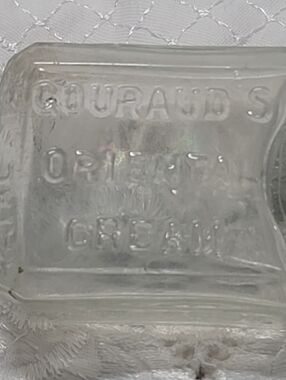 Couraud's Oriental Cream Trial Empty Bottle Eau de Parfum London New York